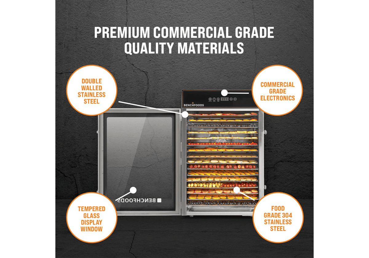 1 Zone / 16 Tray / 28 sq. ft. Tray Area - Biltong Bundle