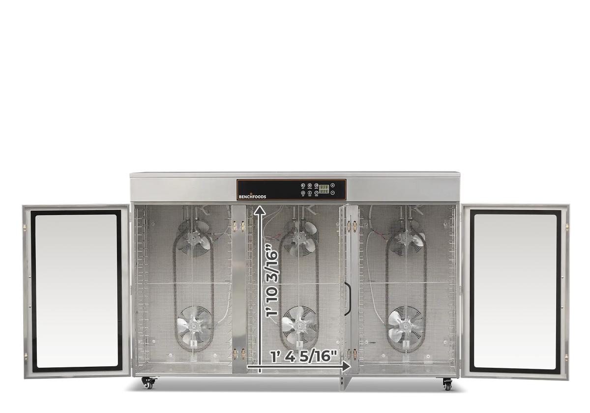 3 Zone / 60 Tray / 107 sq. ft Tray Area - Biltong Bundle