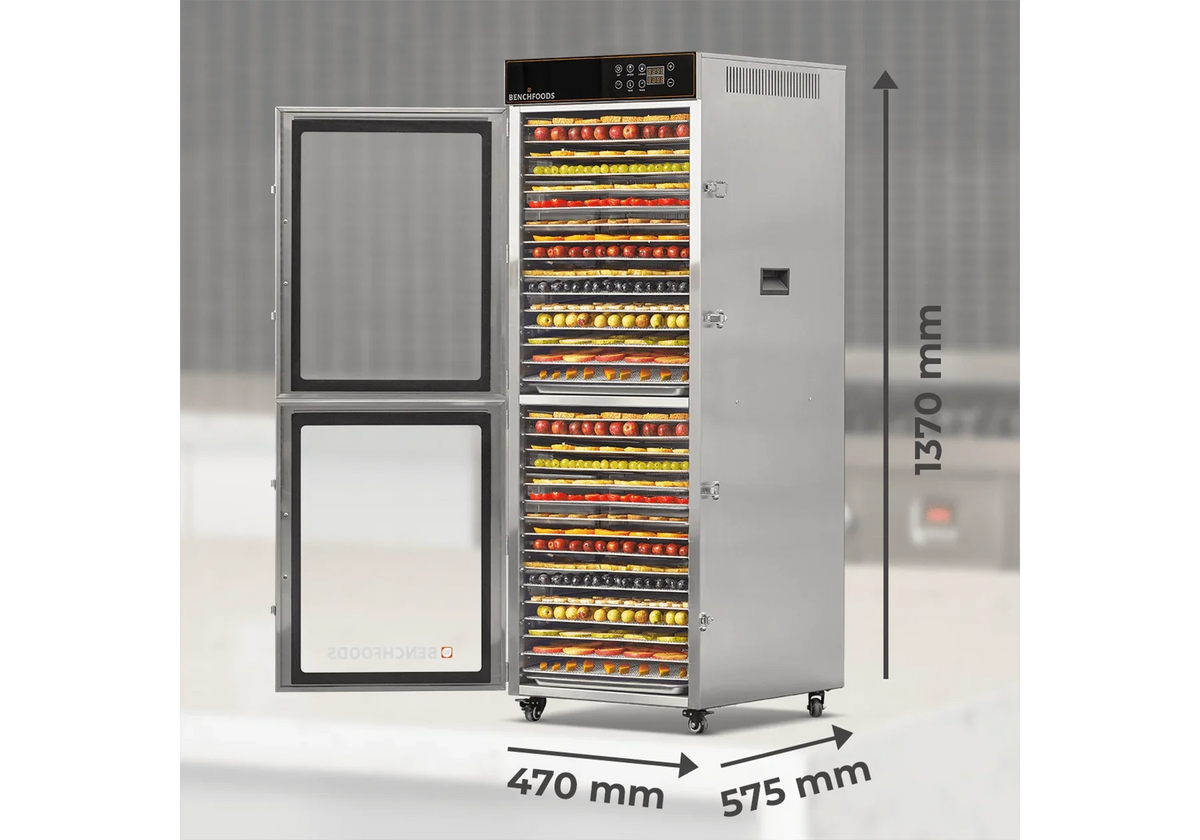 2 Zone - Vertical / 32 Tray / 57 sq. ft Tray Area - Biltong Bundle
