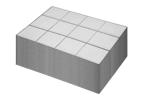 20" x 33.5" Stainless Steel Mesh Trays