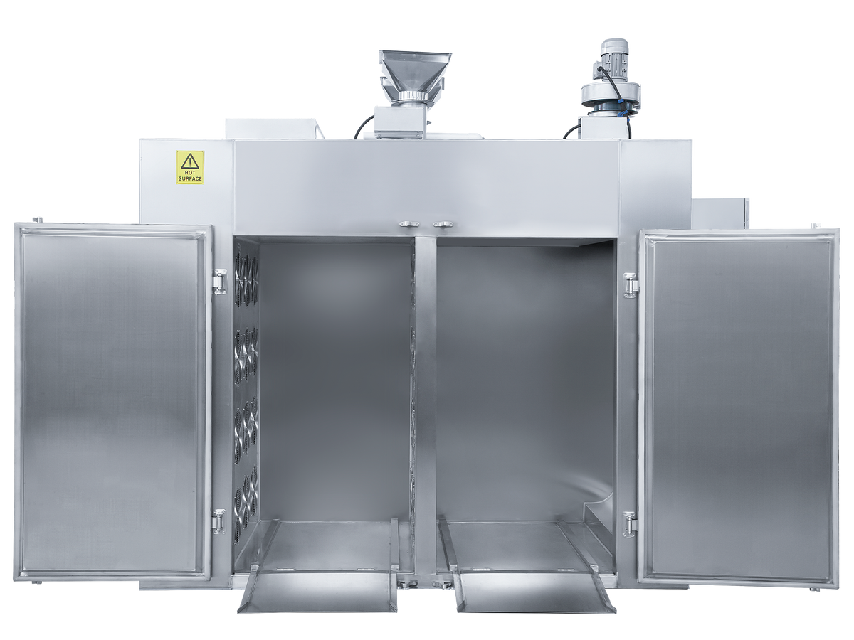 2 Cart / 60 - 120 Tray / 188 - 375 sq. ft Total tray area