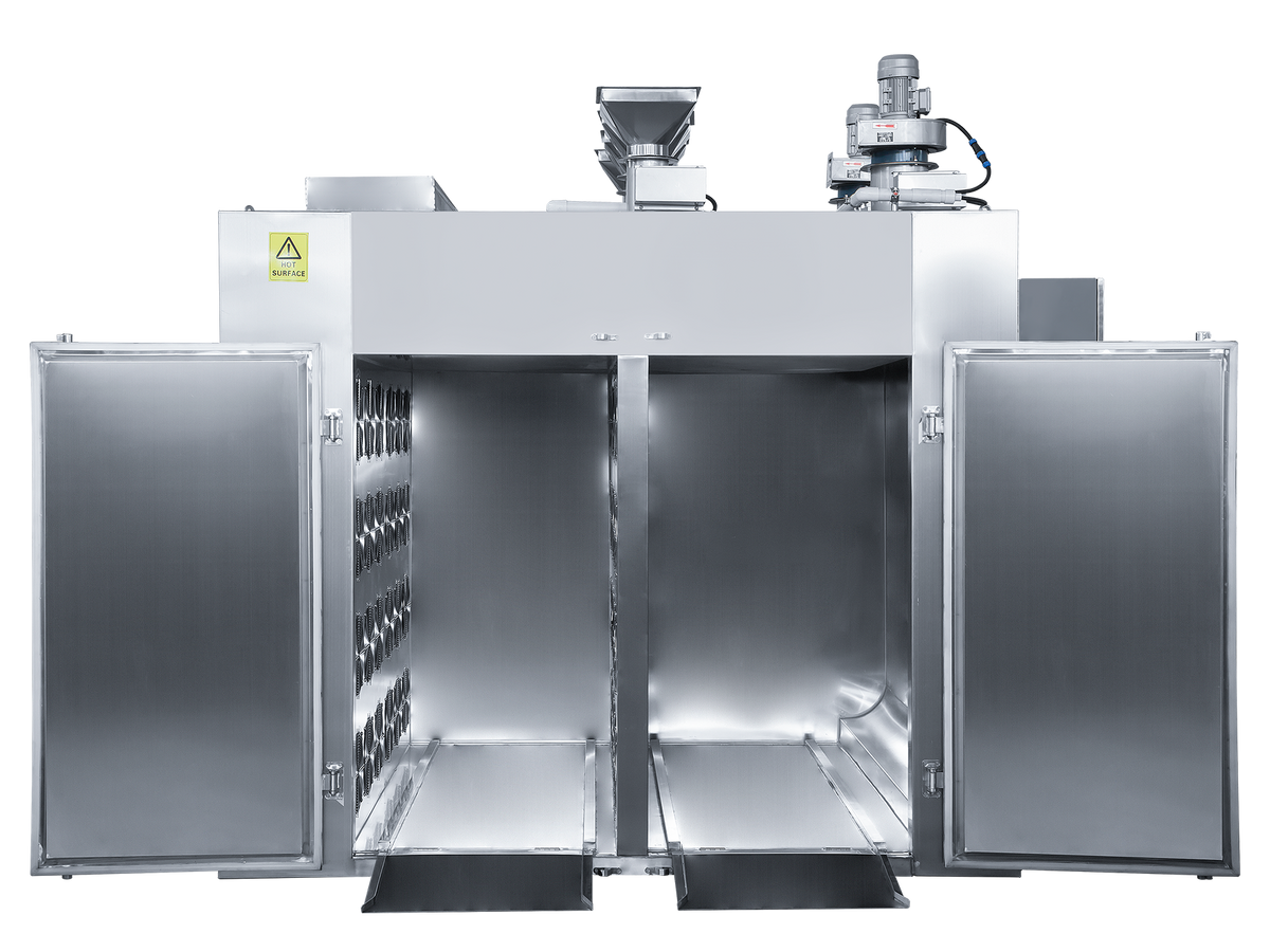 4 Cart / 120 - 240 Tray / 375 - 750 sq. ft Total tray area