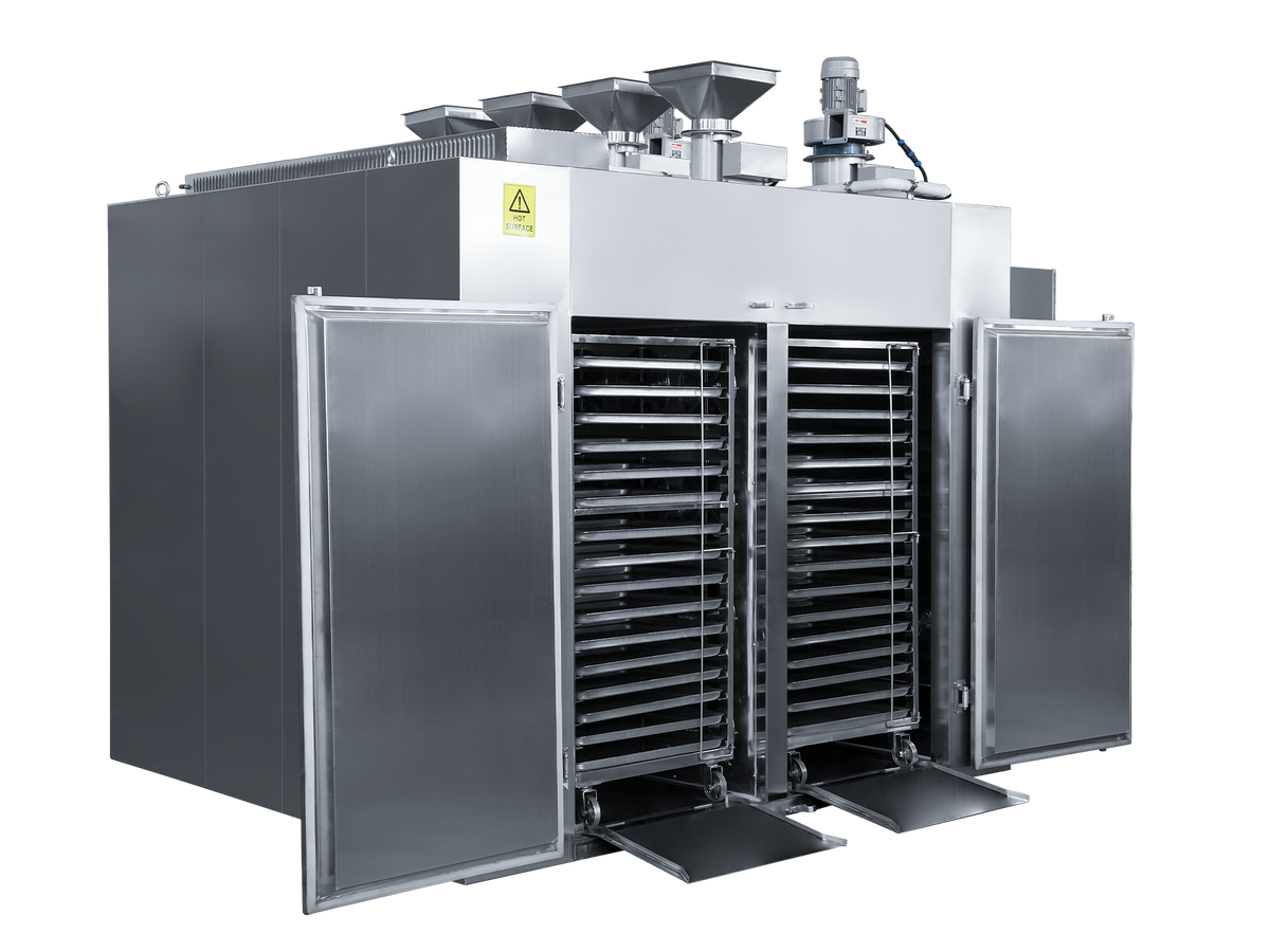 4 Cart / 120 - 240 Tray / 375 - 750 sq. ft Total tray area