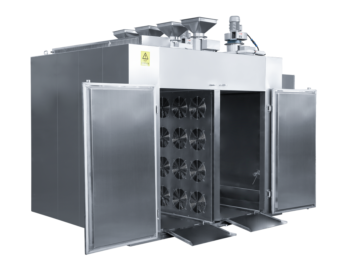 4 Cart / 120 - 240 Tray / 375 - 750 sq. ft Total tray area
