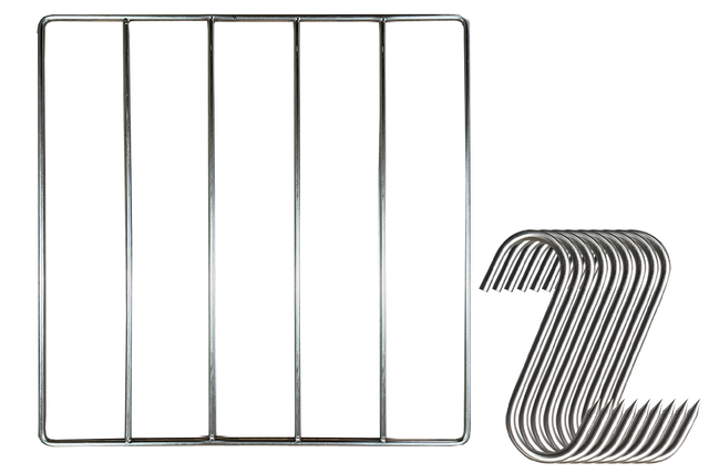 Benchfoods 40 x 40cm Biltong Hook & Rack Bundle