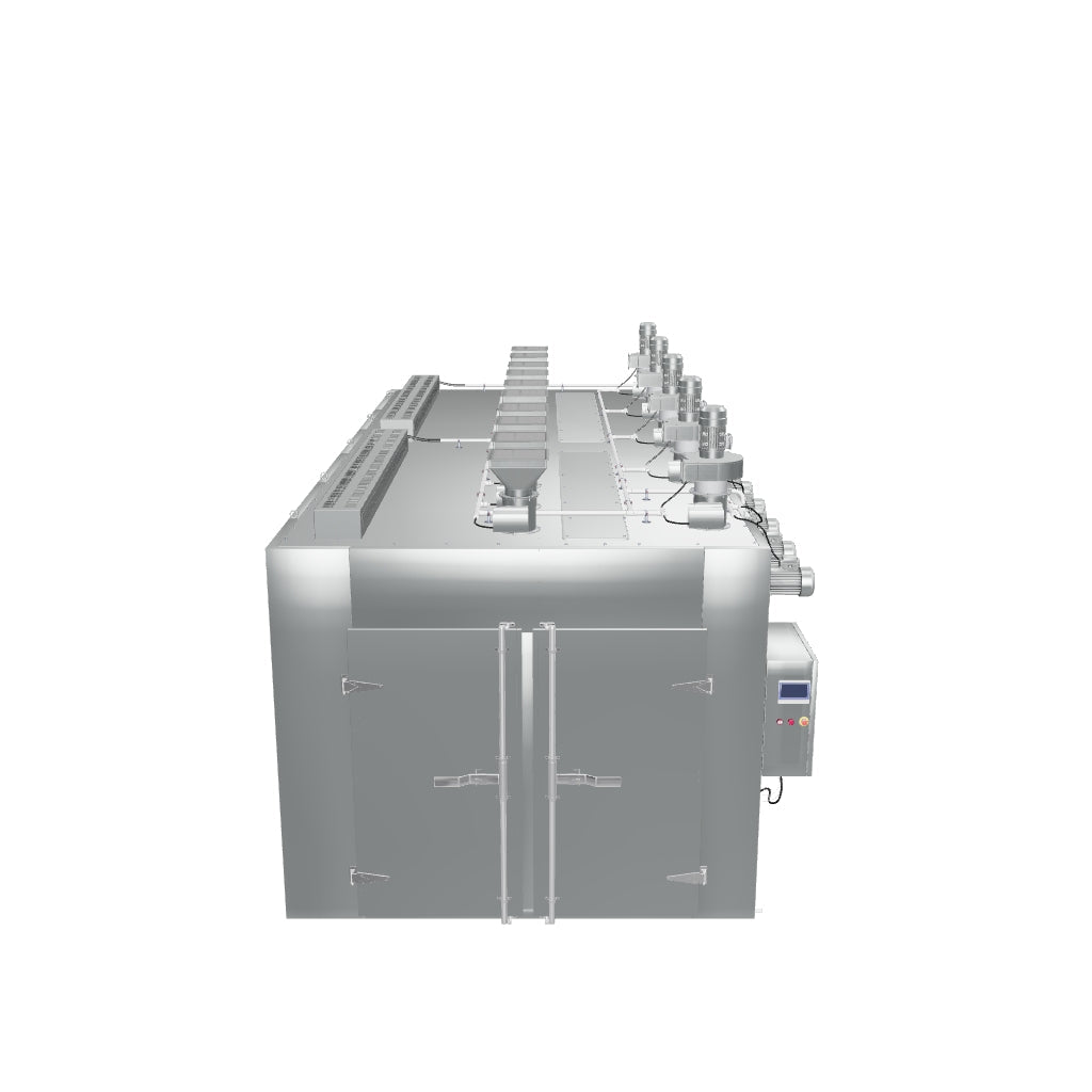10 Cart / 300 - 600 Tray / 938 - 1875 sq. ft Total tray area