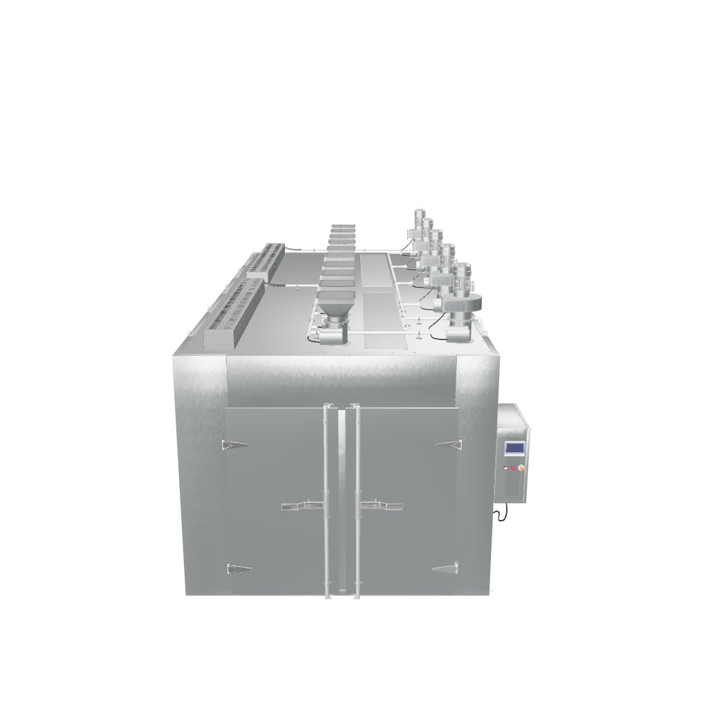 10 Cart / 300 - 600 Tray / 938 - 1875 sq. ft Total tray area