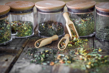 Loose dried herbal tea